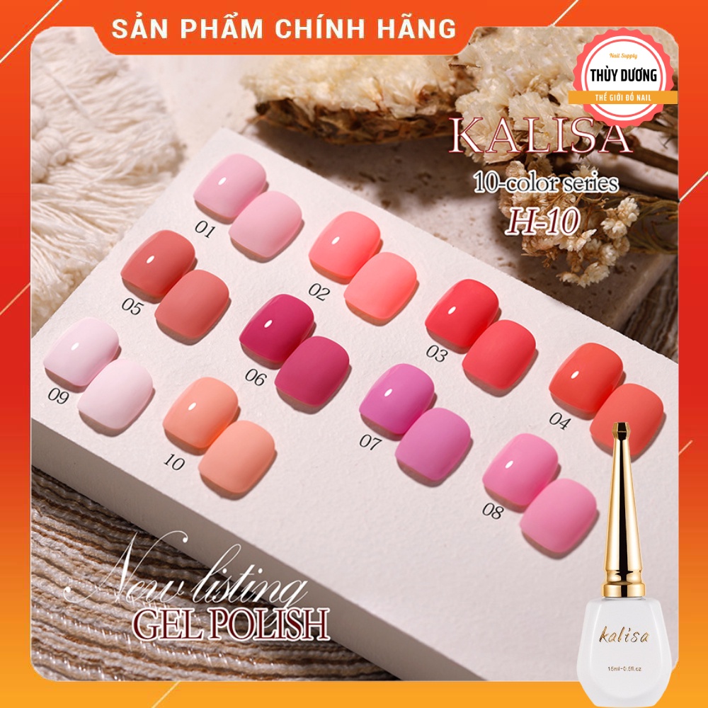 Sơn gel Kalisa cao cấp chính hãng mã H-10 15ml