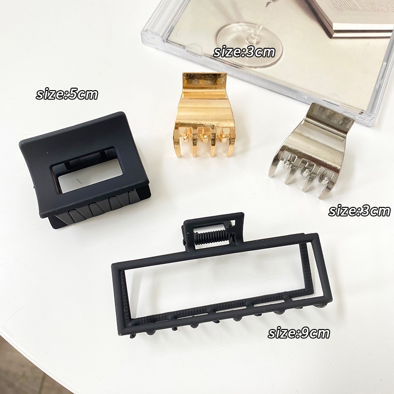 Kẹp tóc càng cua nhỏ bằng hợp kim thời trang Hàn Quốc