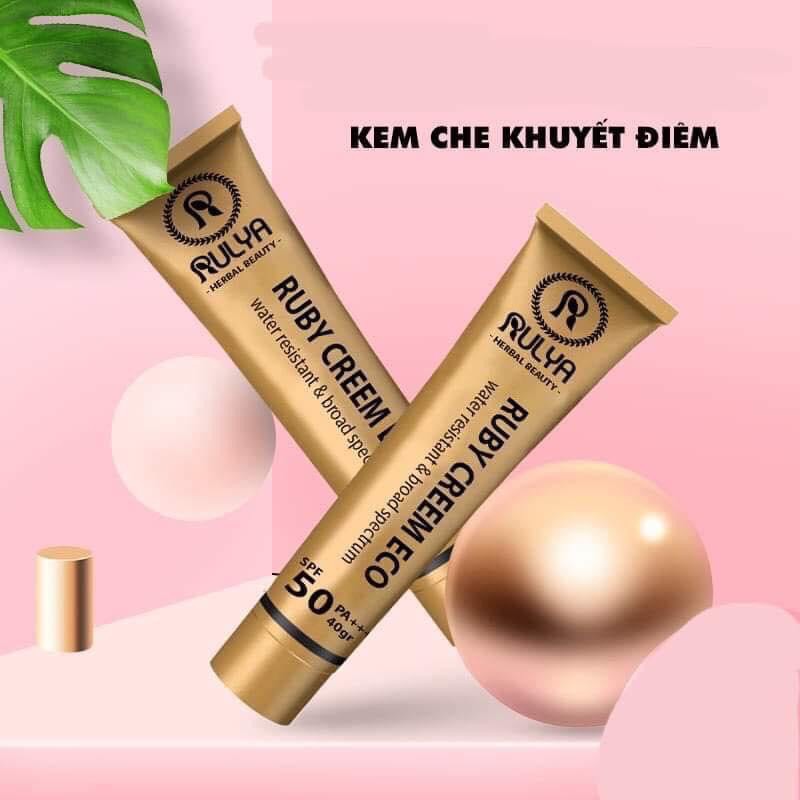 Kem che khuyết điểm RULYA RUBY SUNCREEN ECO | Thế Giới Skin Care