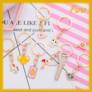 Móc chìa khóa Sakura Thủ Lĩnh Thẻ Bài, Thủy Thủ Mặt Trăng (Cardcaptor Sakura/Sailor Moon) mẫu 2