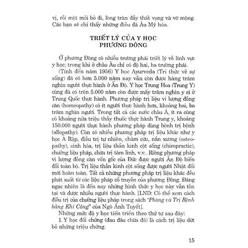 Sách - Y Triết Phương Đông Và Phương Pháp Thực Dưỡng