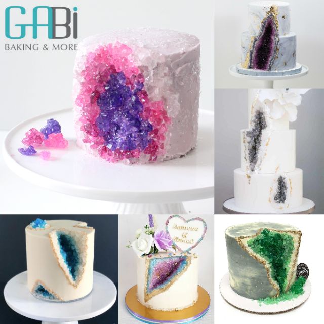 Kẹo đường dạng đá 100g/500g nhiều màu