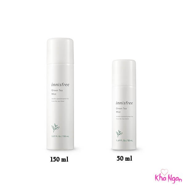 Xịt khoáng trà xanh Innisfree GREEN TEA MINERAL MIST 50ml