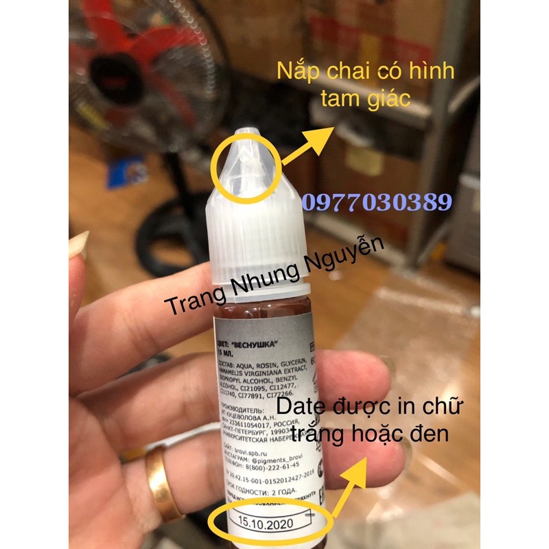 Mực Brovi chuẩn Nga /dcpx Trang Nhung Nguyễn