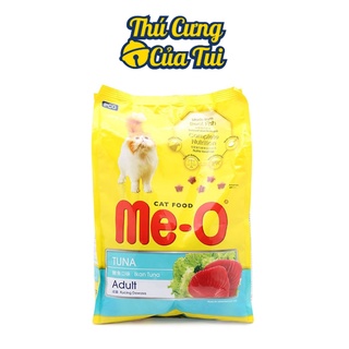 Thức Ăn Cho Mèo Me-O Hạt Khô Vị Cá Ngừ, Cá Thu, Hải Sản 350g - Thú Cưng Của Tui