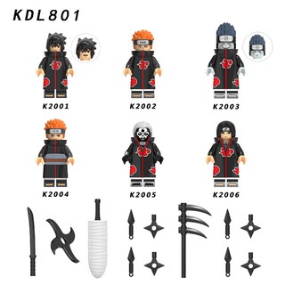 Mô hình nhân vật truyện tranh narutoes Akatsuki Sasuke Itachi KDL801 cho trẻ em trên 6 tuổi