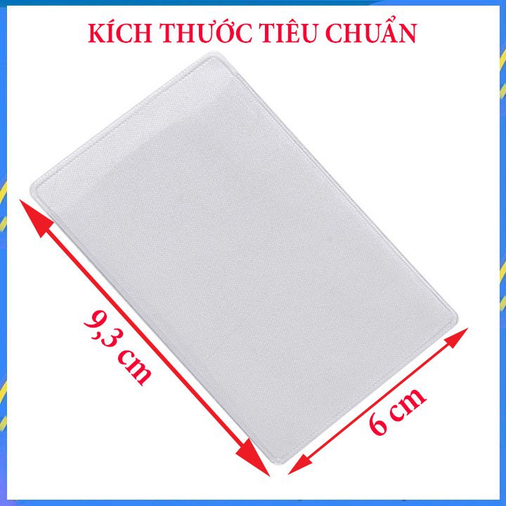 [SỈ= LẺ]  Túi đựng thẻ căn cước  chất liệu polymer dẻo, đựng các loại thẻ, chống thấm nước