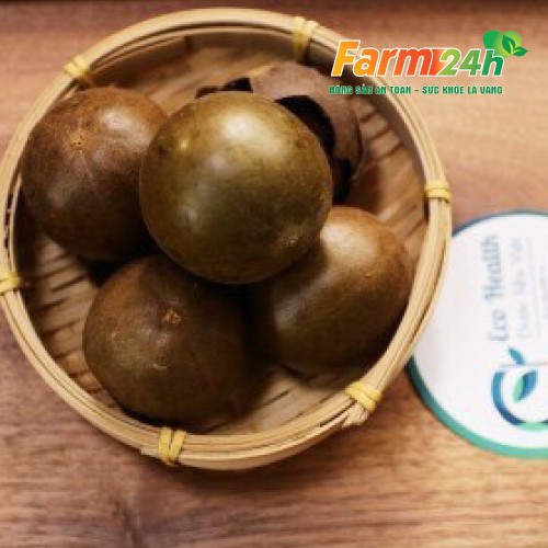La Hán Quả nguyên trái, hàng đẹp, dùng pha trà, thanh nhiệt, mát gan, detox cơ thể hiệu quả [Combo 5 -10 quả] I Farm24h