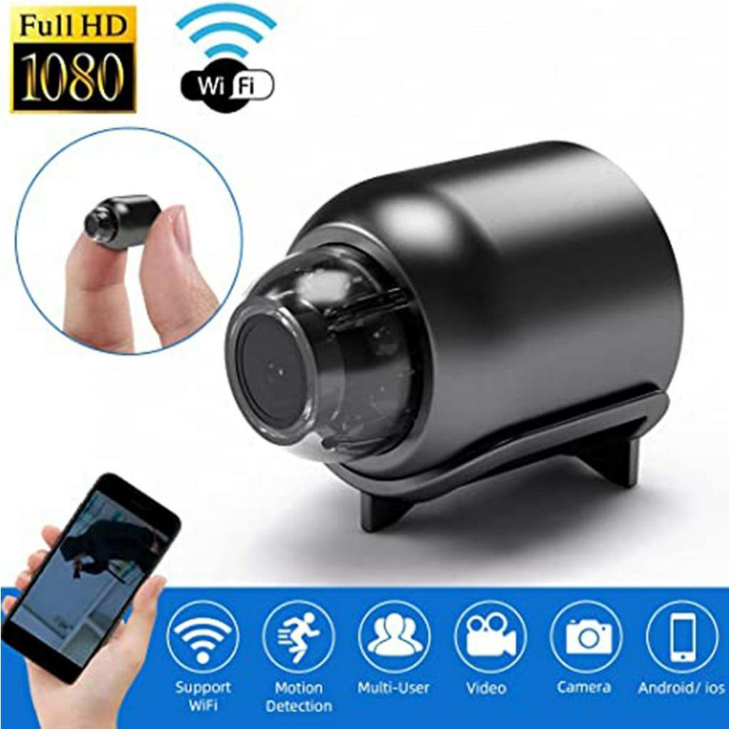 Camera An Ninh Mini Không Dây 1080P Kết Nối WiFi, Hỗ Trợ Tầm Nhìn Ban Đêm
