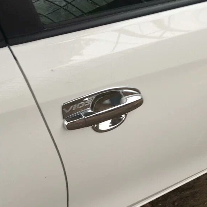 Bộ 04 Ốp Tay Nắm Và Hõm Cửa Ô Tô Toyta Vios vol