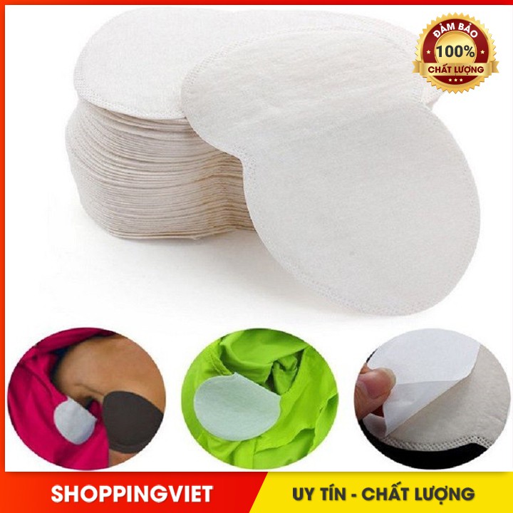 Bộ 100 miếng dán thấm hút mồ hôi nách, khử mùi, diệt khuẩn | BigBuy360 - bigbuy360.vn