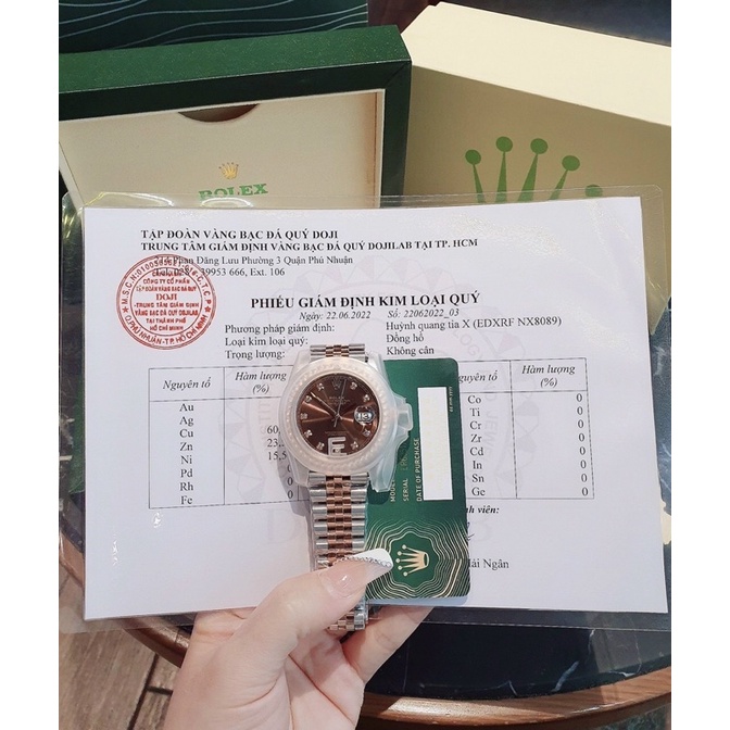 Đồng hồ nam nữ Rolex Datejust 41-31mm