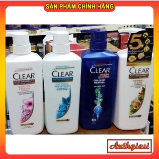 Dầu gội Clear Thái Lan 450-480ml