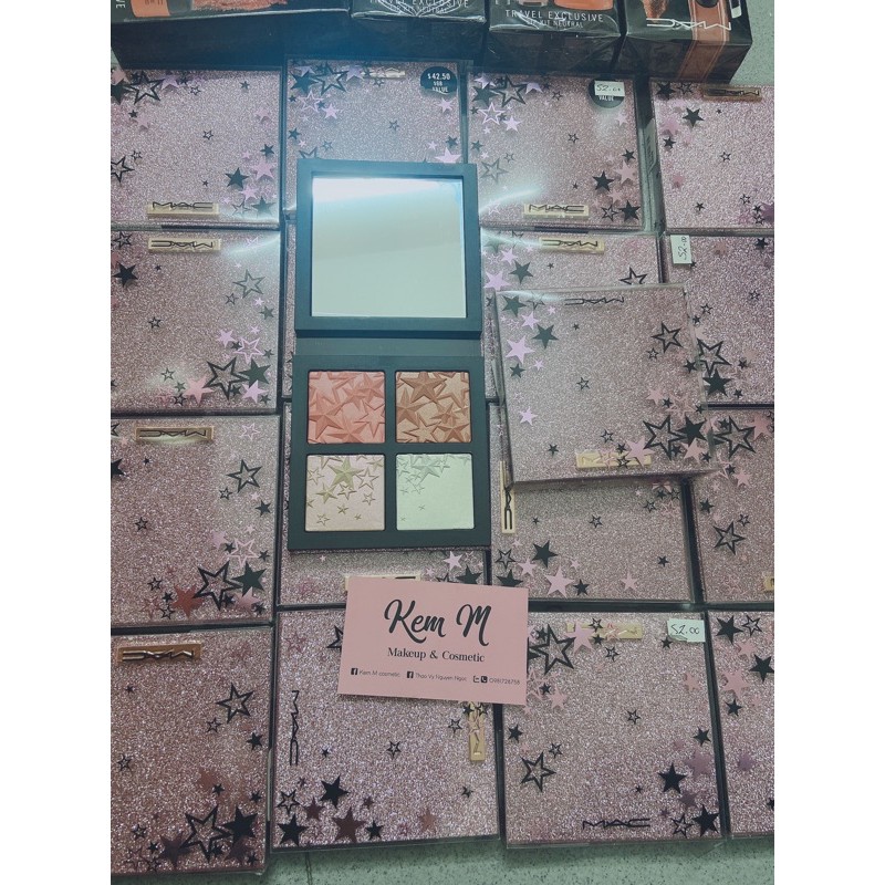 bắt sáng + má hồng 4 ô star starring dipped face compacr light | BigBuy360 - bigbuy360.vn