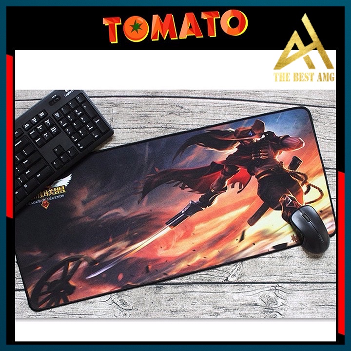 Miếng Lót Phím Chuột Chuyên Game Nhiều Hình Pad Chuột Cỡ Lớn 30x80 3cm Bàn Di Chuột Chống Nước Chống Trơn Trợt Gaming