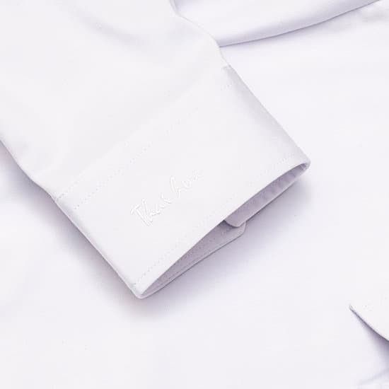 Áo sơ mi trắng nữ Thái Hoà đẹp công sở kiểu dài tay bigsize sợi tre cao cấp 8919-01-01 | BigBuy360 - bigbuy360.vn