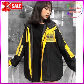 ÁO KHOÁC DÙ Chữ Thêu (M1320 - STREAKS) (Toni Fashion)