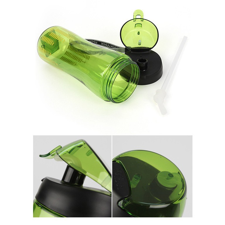 [LOCK&amp;LOCK CHÍNH HÃNG] Bình nước nhựa Trian có ống hút 650ml Lock&amp;Lock ABF629