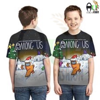 Áo thun . Among Us Fashion Mẫu Tuyết unisex