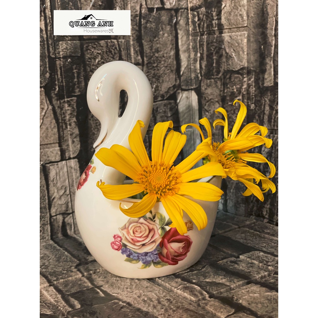 Giỏ sứ thiên nga