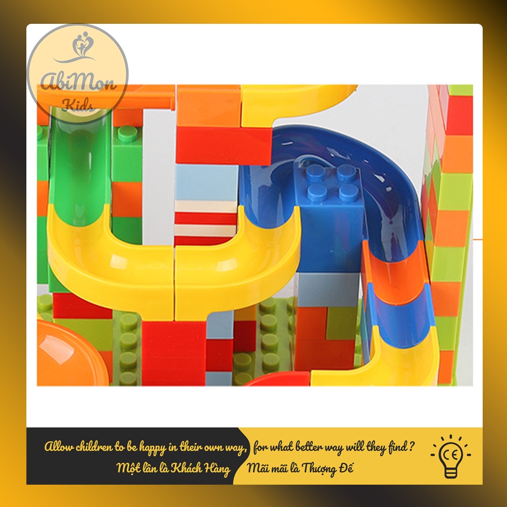 Combo 2 Bộ Lego Thả Bi Cho Bé (336 chi tiết nhỏ, 172 chi tiết to) ☘️ Đồ chơi Giáo Dục - An toàn - Thông minh
