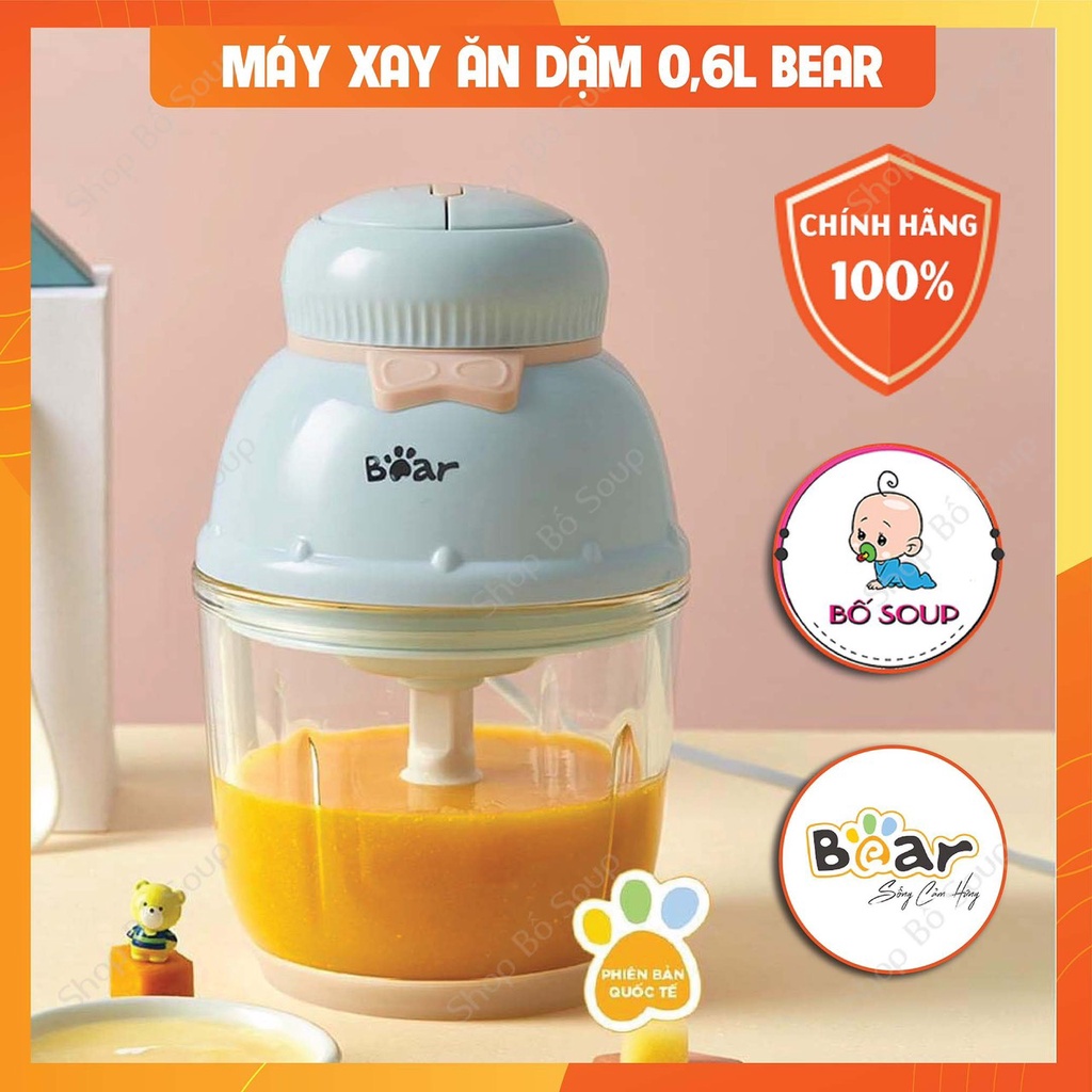 Máy xay mini 0,6 lít chính hãng Bear