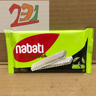 Túi Bánh Xốp Nabati Kem Trà Xanh 40g