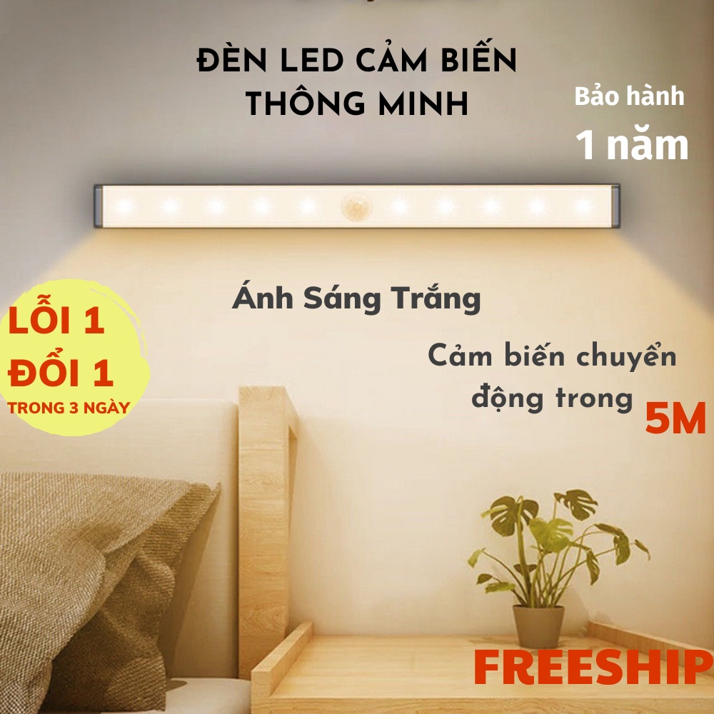 Đèn Cảm Ứng Chuyển Động Không Dây Thông Minh Tủ Quần Áo, Hành Lang, Phòng Ngủ ĐÈN NAMI
