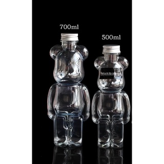 Bình nhựa gấu cute 700ml