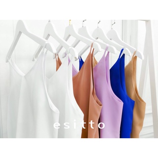 Áo hai dây lụa nữ cao cấp - esitto [ESBNB14010]