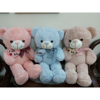 Gấu bông teddy ôm tim