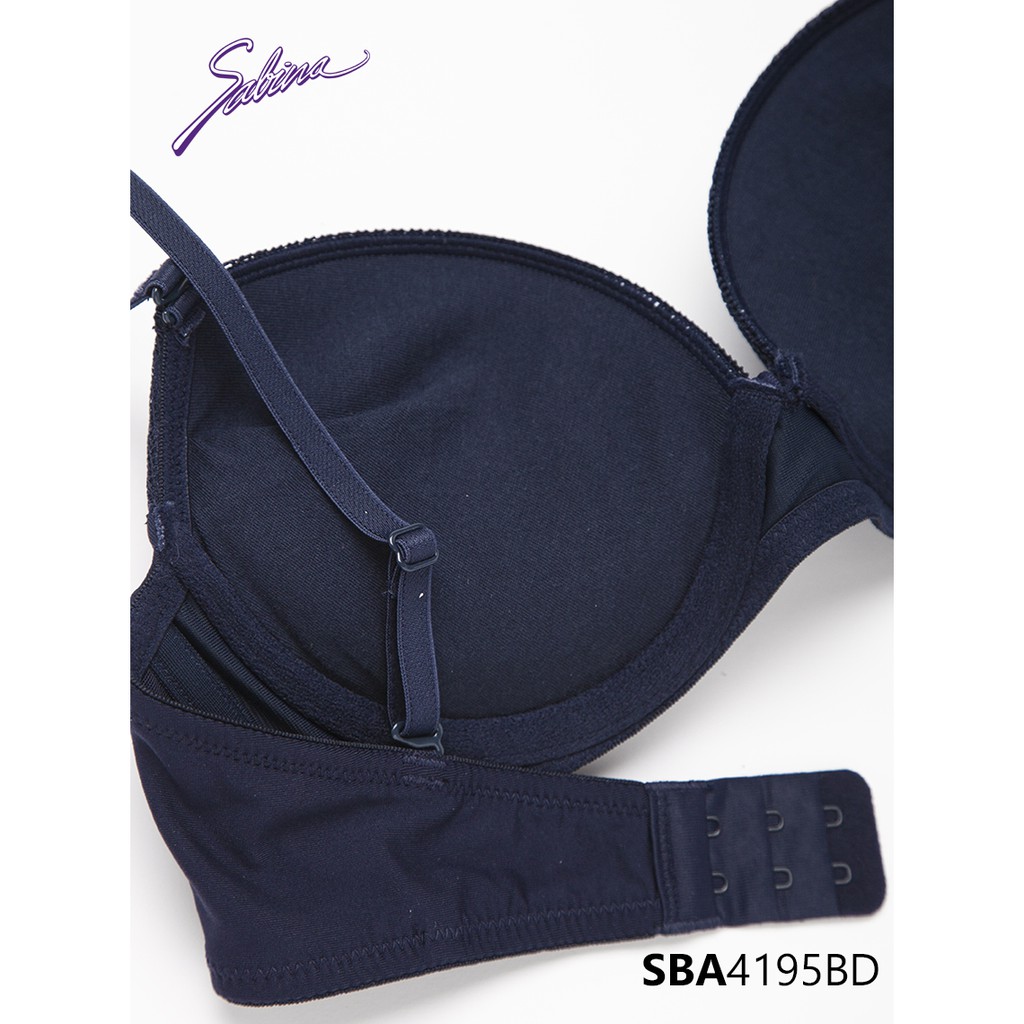 Combo Áo Lót Mút Dày Siêu Nâng Ngực Và Quần Đồng Bộ Màu Xanh Dương Fashion Doomm Doomm By Sabina SBA4195BD+SUA4195BD | BigBuy360 - bigbuy360.vn