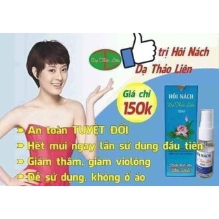 Hôi nách dạng xịt Dạ Thảo Liên