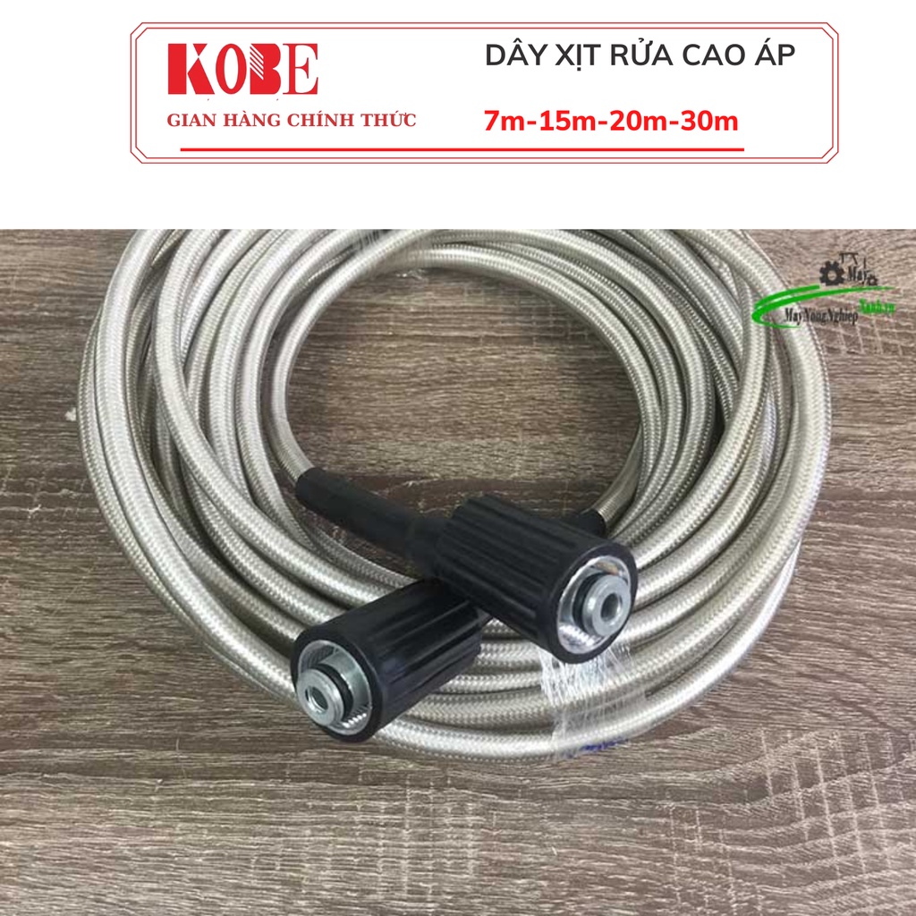 Dây xịt cao áp KOBE 3 Lớp Lõi 7M-15M- 20M-30M