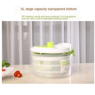 1 máy giặt rau salad 5l có bát nhanh khô đa năng bình lắc