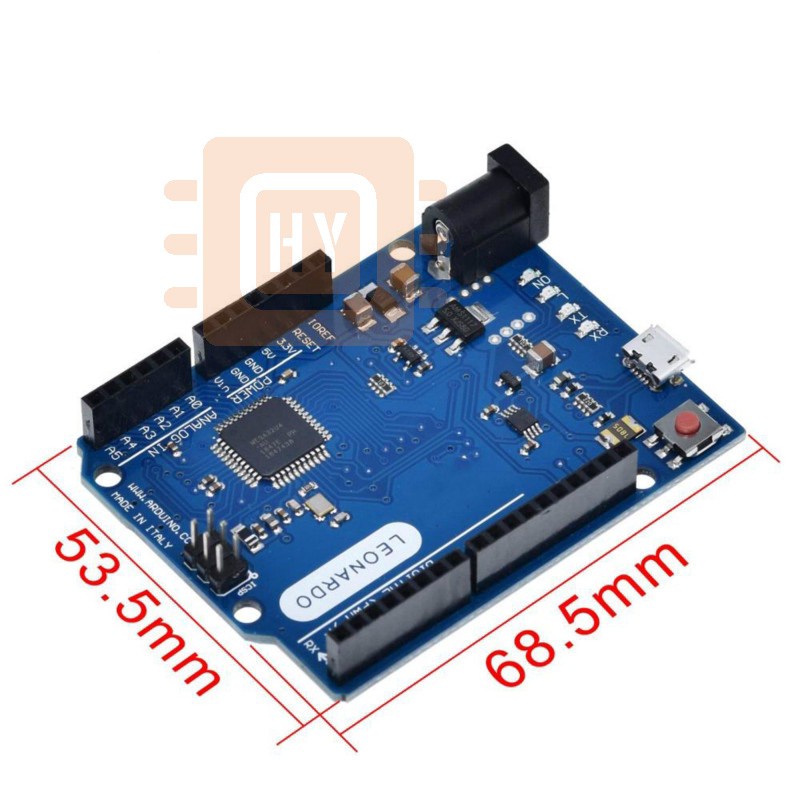 Bảng Mạch Phát Triển Leonardo R3 Atmega32U4 Cho Arduino