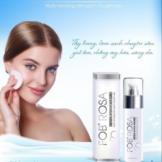 FOB ROSA - Nước khoáng làm sạch chuyên sâu