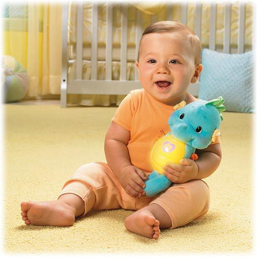 Cá ngựa ru ngủ có đèn & 8 bài nhạc du dương  FISHER PRICE MKD