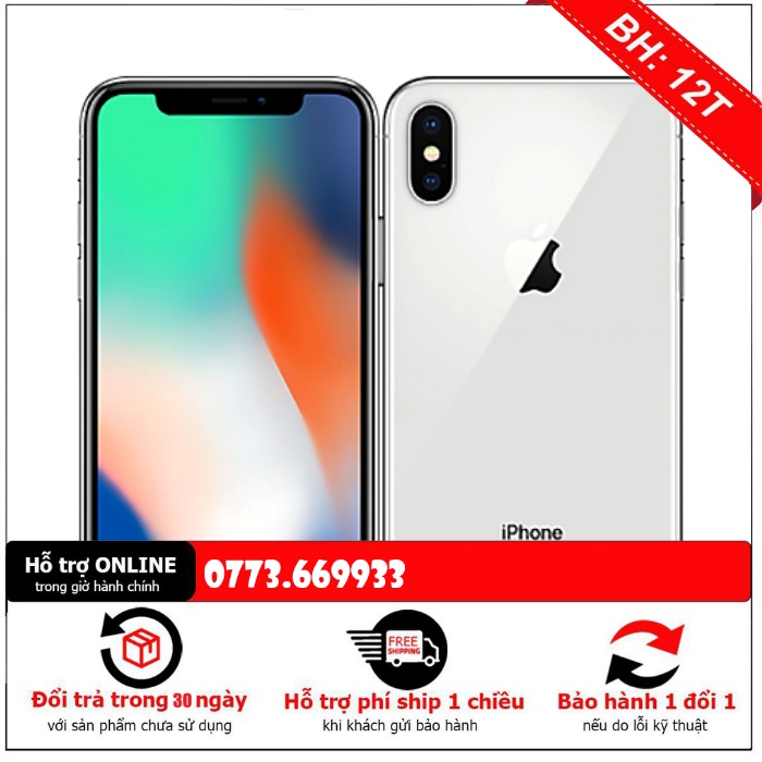 Điện thoại X 256Gb fullbox bản quốc tế