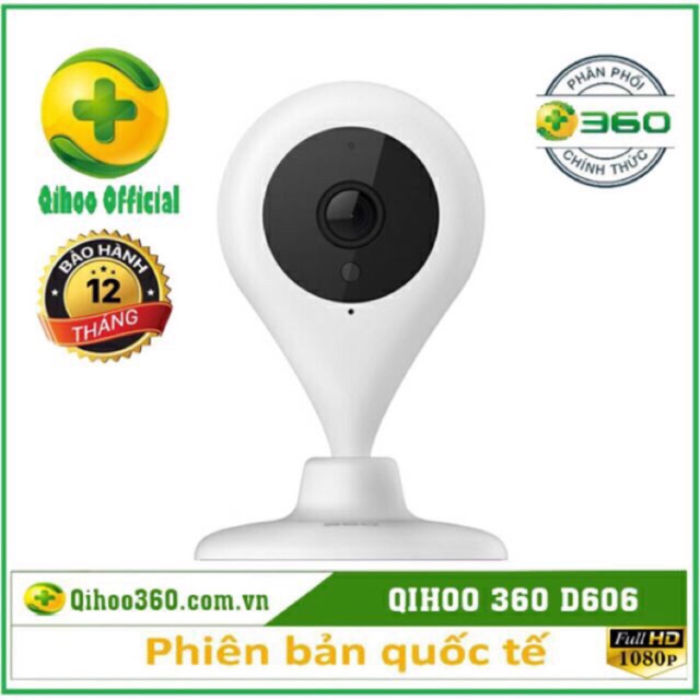 Camera quan sát Qhioo 360 D606 có sẵn hàng