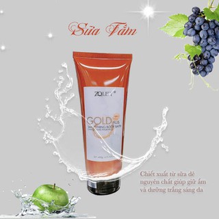 Sữa Tắm Sáng Da Hương Nước Hoa Gold Plus 400g