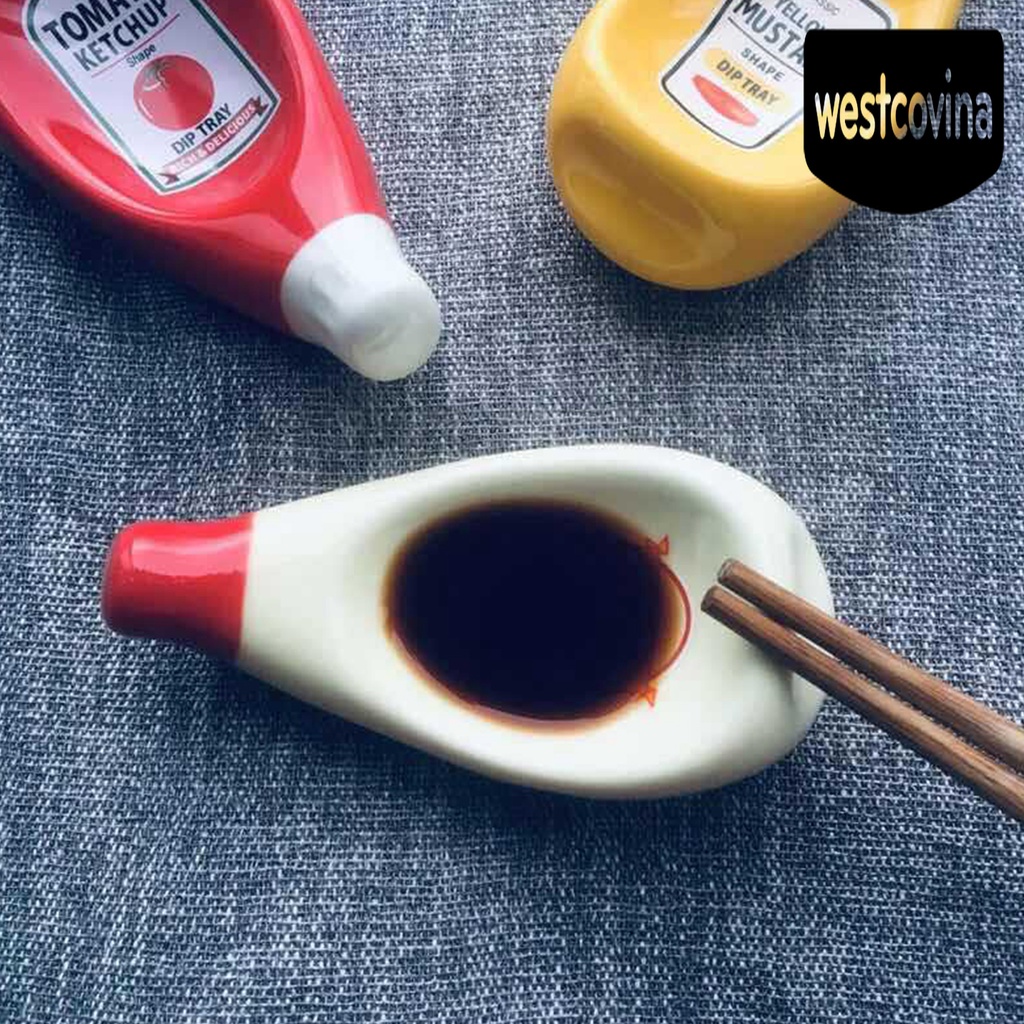[Hot]☀ Đĩa Sứ Đựng Cà Chua / Khoai Tây Chiên Bắt Mắt Độc Đáo Trang Trí Nhà Cửa