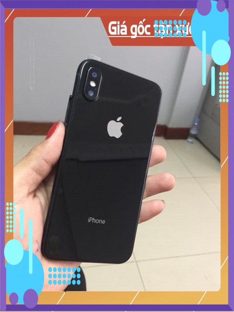 ttdĐiện thoại Iphone X 64gb/256G Trắng-Đen (Có Face id và mất Face id)Máy chính hãngstd