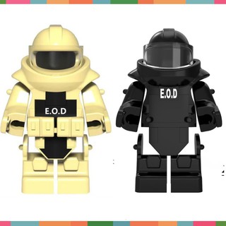 Đồ Chơi Bộ Giáp EOD Dành Cho Minifigures NO.486 - Phụ Kiện Army Giáp Phá Bomb