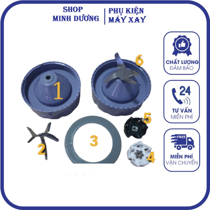 Dao Xay Sinh Tố Máy Xay Philips HR2221 HR2223 tách lẻ hàng chuẩn chính hãng