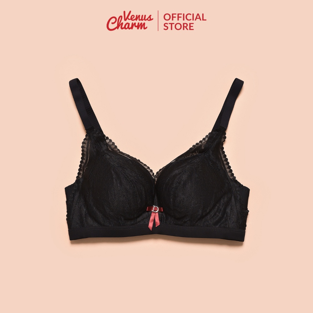 Áo ngực không gọng Venus Charm đệm dày nâng đẩy ngực tạo khe 9174