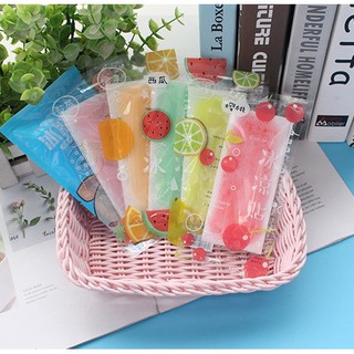Combo 2 túi miếng dán lạnh hạ nhiệt mùa hè hương hoa quả