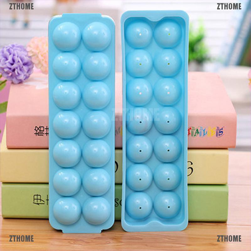 Khuôn làm đá viên tròn bằng silicon