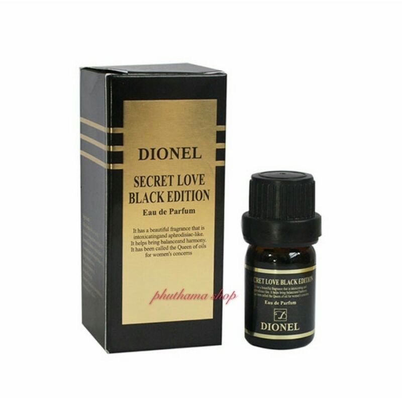 Nước hoa vùng kín Dionel Secret Love Black Edition cao cấp mùi hương chuẩn độ lưu thơm cực tốt 5ml