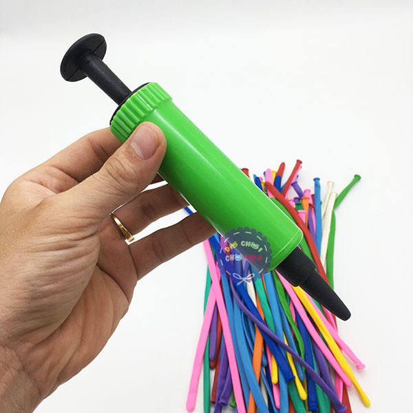Bộ 70 bong bóng dài tạo hình nghệ thuật Thái Lan & dụng cụ bơm